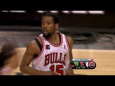 Boston @ Chicago 1st round playoffs 2009 Game 6 highlights