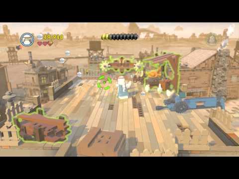 LEGO The Lego Movie Videogame ~ Level 4: Flatbush Rooftops (Collectables Guide)
