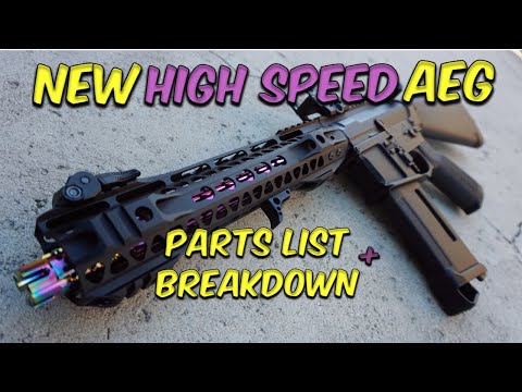New Custom High Speed AEG Build - Lets Talk Airsoft (The Airsoft Life #43)