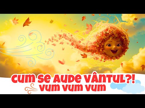 🌬️ Cum se aude vântul? 🍂 | Cântec de toamnă pentru copii