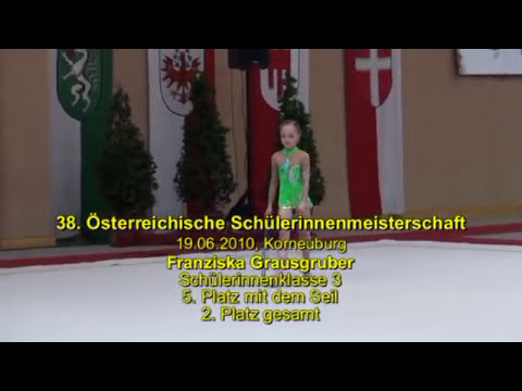 RG ÖM Korneuburg - GRAUSGRUBER Franziska - Seil -  2010 06 19