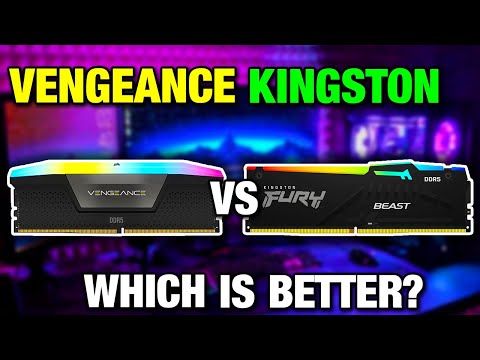Corsair Vengeance VS Kingston Fury Beast - Memory Review and Comparison!