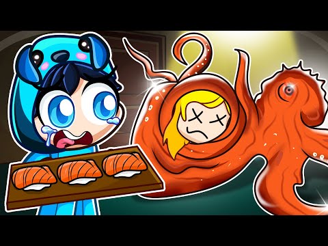 Can We Beat ROBLOX SCARY SUSHI!? (SECRET ENDING!)