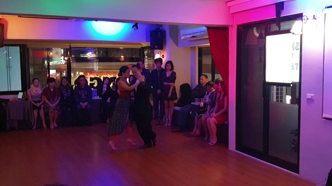 Daniel Liu & Joy Wang @ 2019.12.07 Alvaro Salas & Julieta Cappiello Master Milonga