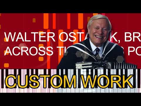 Walter Ostanek ft. Brian Sklar & The Western Senator - ACROSS THE PLAINS POLKA(PRO MIDI FILE REMAKE)