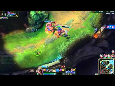 LoL Highlights Game 17 - Twisted Fate vs. Lux - Ranked game (main)