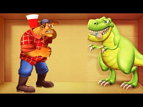 Mad Jack vs T-rex | Kick The Buddy 2020