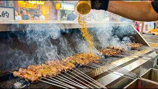 Sizzling Meat Paradise! How Authentic Chinese BBQ Skewers are Made