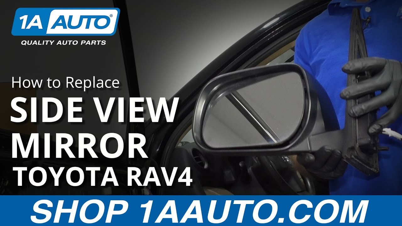 How to replace side mirror on Toyota RAV4