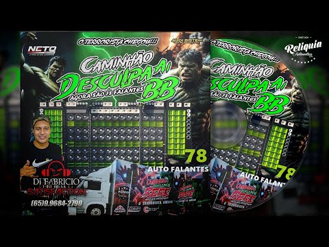 CD Caminhão Desculpa Aí BB - Funk Gravão 2024 - Funk Bass 2024 - DJ Fabricio Satisfaction