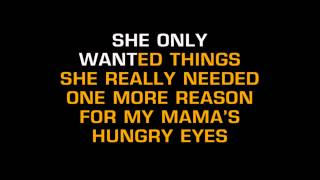 Merle Haggard Hungry Eyes Karaoke