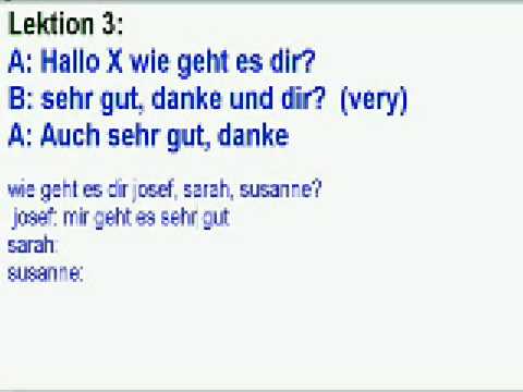www.almanibefarsi.com, Lektion 3, اموزش زبان المانی فارسی