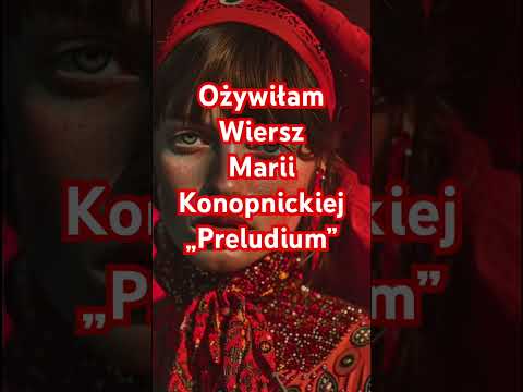 Maria Konopnicka - preludium #muzyka #slavicfolk #folk #poezjapolska #folkpop #aiart #folkmusic