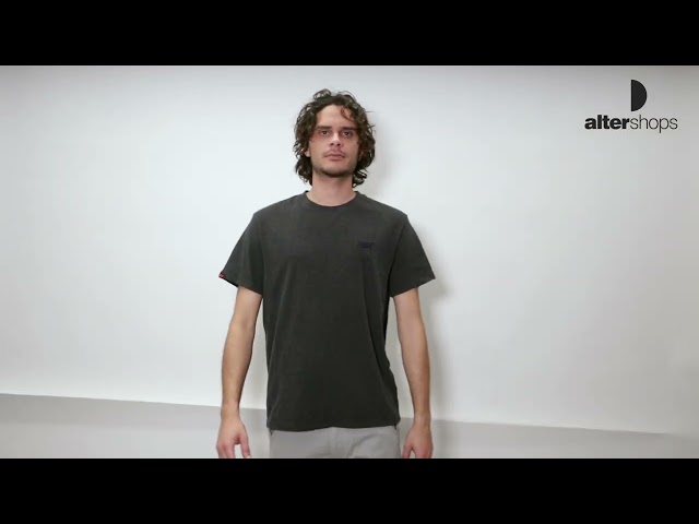 Vídeo relacionado con Superdry Shirt Essential Logo EMB tee Dark Indigo Blue Marl M Hombre