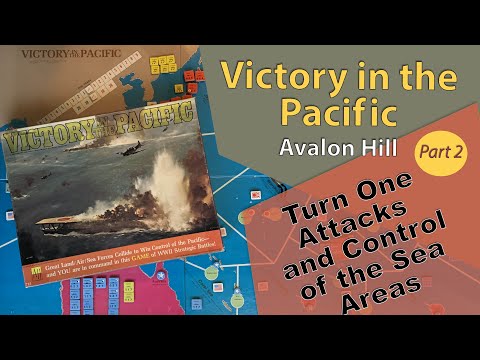 Victory in the Pacific - How to play - Turn one