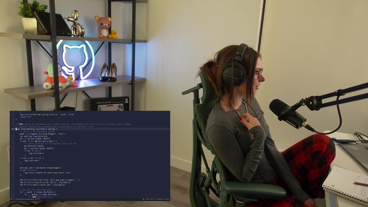 FULL LIVE: cozy, focused late night coding session [ !copilot ]