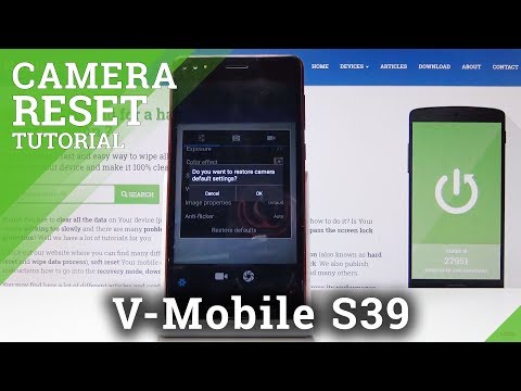 How to Reset Camera in V-Mobile S39 - Fix Camera Issues