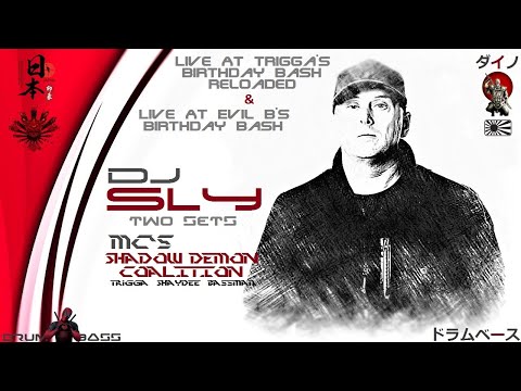 DJ Sly & MC's Trigga,Shaydee,Bassman【Two sets】- Live At Trigga's & Evil B's Birthday Bash ドラムベース