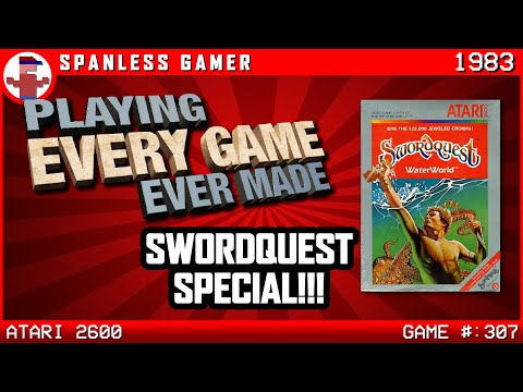 SwordQuest Special - All Three Atari 2600 games where YOU could win real prizes!
