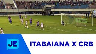 Na estreia da competição, o Itabaiana ficou no empate sem gols contra o CRB - JE