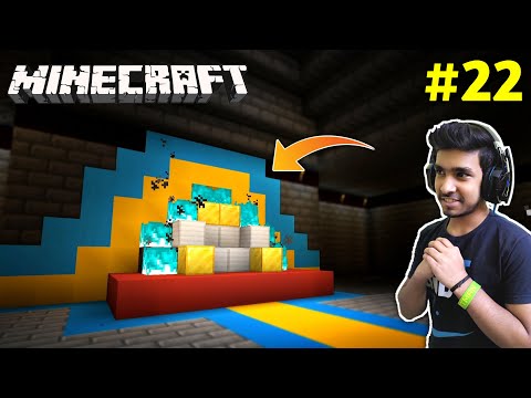 Techno Gamerz - I MADE ULTIMATE THRONE IN MY CASTLE | MINECRAFT GAMEPLAY #22