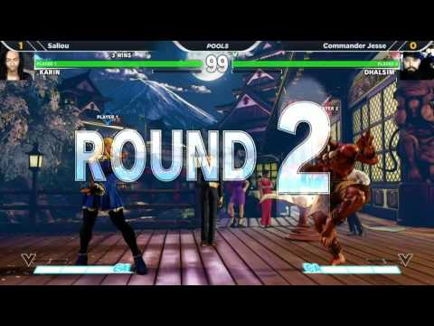 WNF 4.3 SFV - Saliou aka Wrathmatics (Karin) vs Commander Jesse (Dhalsim)