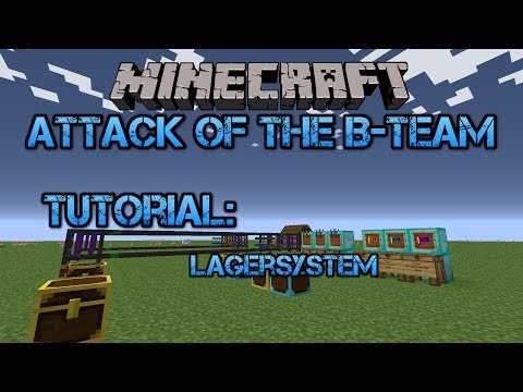 Lagersystem! Minecraft Attack of The B-Team Tutorial [Deutsch / German]
