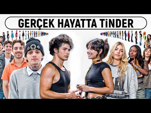 10 KADIN VS. 10 ERKEK | GERÇEK HAYATTA TİNDER (SPEED DATE)