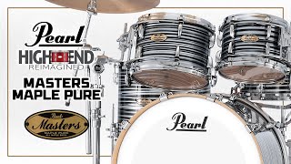 Video thumbnail for Pearl Drums • MP4 MASTERS MAPLE PURE by Pearl Drums