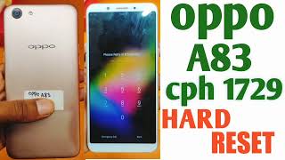 Oppo a83 cph1729 Hard Reset || Forget lock