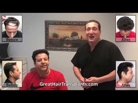 Dr. Brett Bolton Patient Peter MaxHarvest&trade; Procedure


