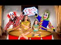 Layra And Larissa Had To Run Away From The Evil Clowns