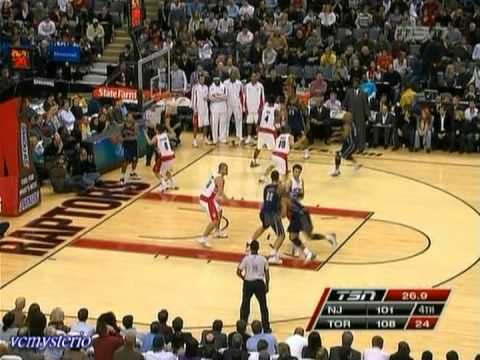 Vince Carter 39pts vs. Raptors (11.21.2008)- Game-Tied 3pointer + Game Winning Reverse Alley Oops