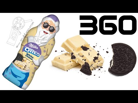 Milka Santa Claus Oreo White Chocolate (100g) ⚪🍫🎅🏻🍪🇷🇴 [Judgment Day: 0360]