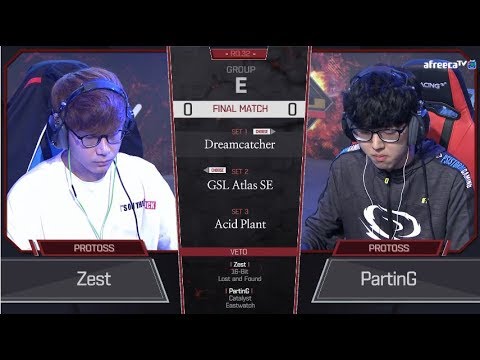 [2018 GSL Season 3] Code S Ro.32 Group E Match5 Zest vs PartinG