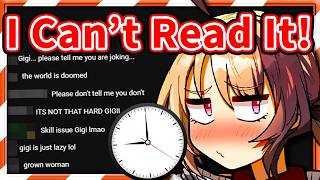 Gigi's IRL Fact Left Chat in Disbelief 【Gigi Murin / HololiveEN】