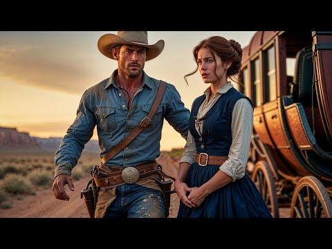 The Stagecoach Driver Fell Dead at the Reins, The Cowboy Jumped Aboard and Drove Them Safe