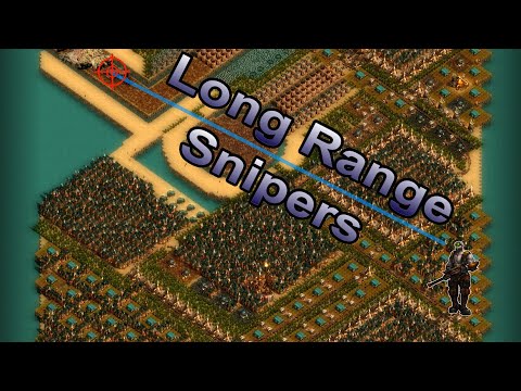 They are Billions - Custom Map: Long Range Snipers