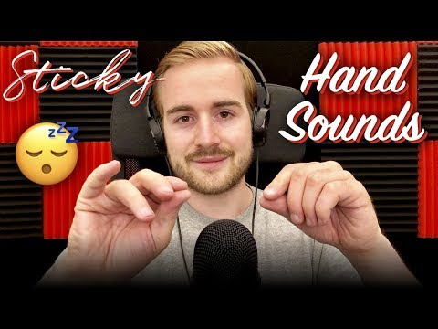 ASMR Sticky Hand Sounds [Hand Sounds]