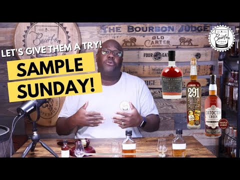 Episode 378: Sample Sunday! Let’s Give Them a Try:  291 Whiskey, Catoctin Creek & Milam & Greene