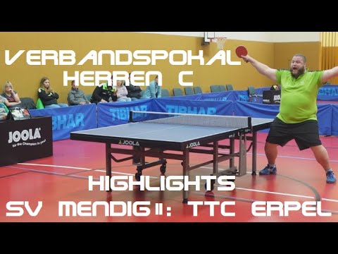 Verbandspokal Herren C | SV Eintracht Mendig II : TTC Erpel