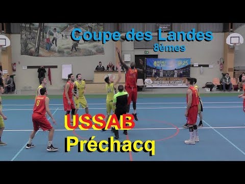 Basket Coupe des Landes - USSAB vs Préchacq