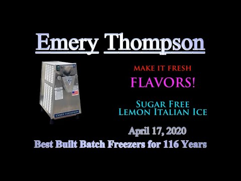 Sugar Free Lemon Italian Ice