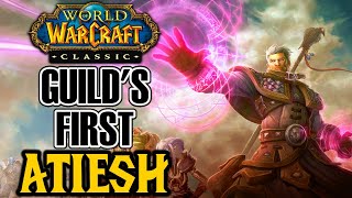 Our Guild's First Atiesh | Classic WoW Stream Clips