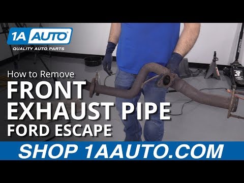 How to Replace Front Exhaust Pipe 08-12 Ford Escape