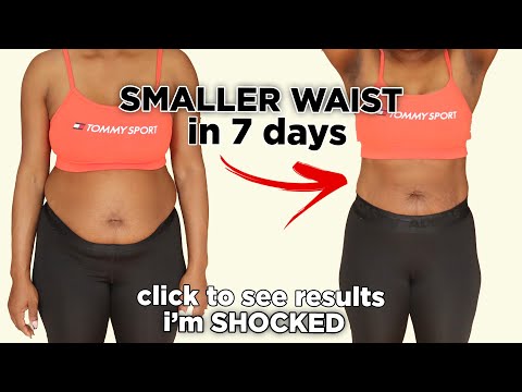 i did stomach vacuums for a smaller waist  1 minute workout for 7 days (SHOCKING)