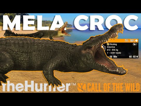 OMG!!!  Is That a MELANISTIC CROC?!? - Call of the Wild