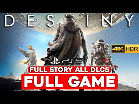 DESTINY 1 (PS5) 4K HDR Gameplay Walkthrough Part 1 FULL GAME STORY - No Commentary (With ALL DLCS)