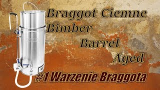 Braggot Ciemne Bimber Barrel Aged #1 warzenie braggota