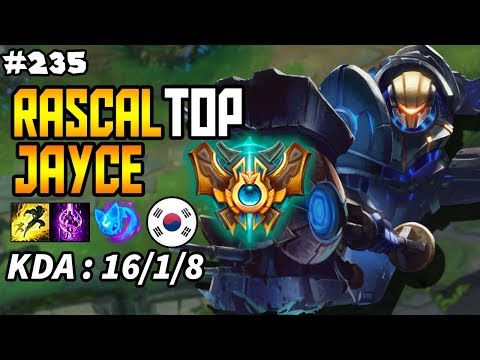 LZ Rascal Jayce VS Jax TOP - Korea Challenger Season 8